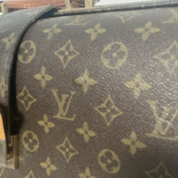 LOUIS VUITTON Monogram Serviette Fermoir Business Bag, Dr’s Briefcase Vintage - Picture 16 of 16